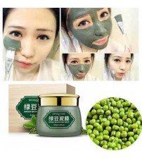 BIOAQUA Deep Pore Clean Anti-Wrinkle Green Beans Mud Wrap Mud Mask 120g